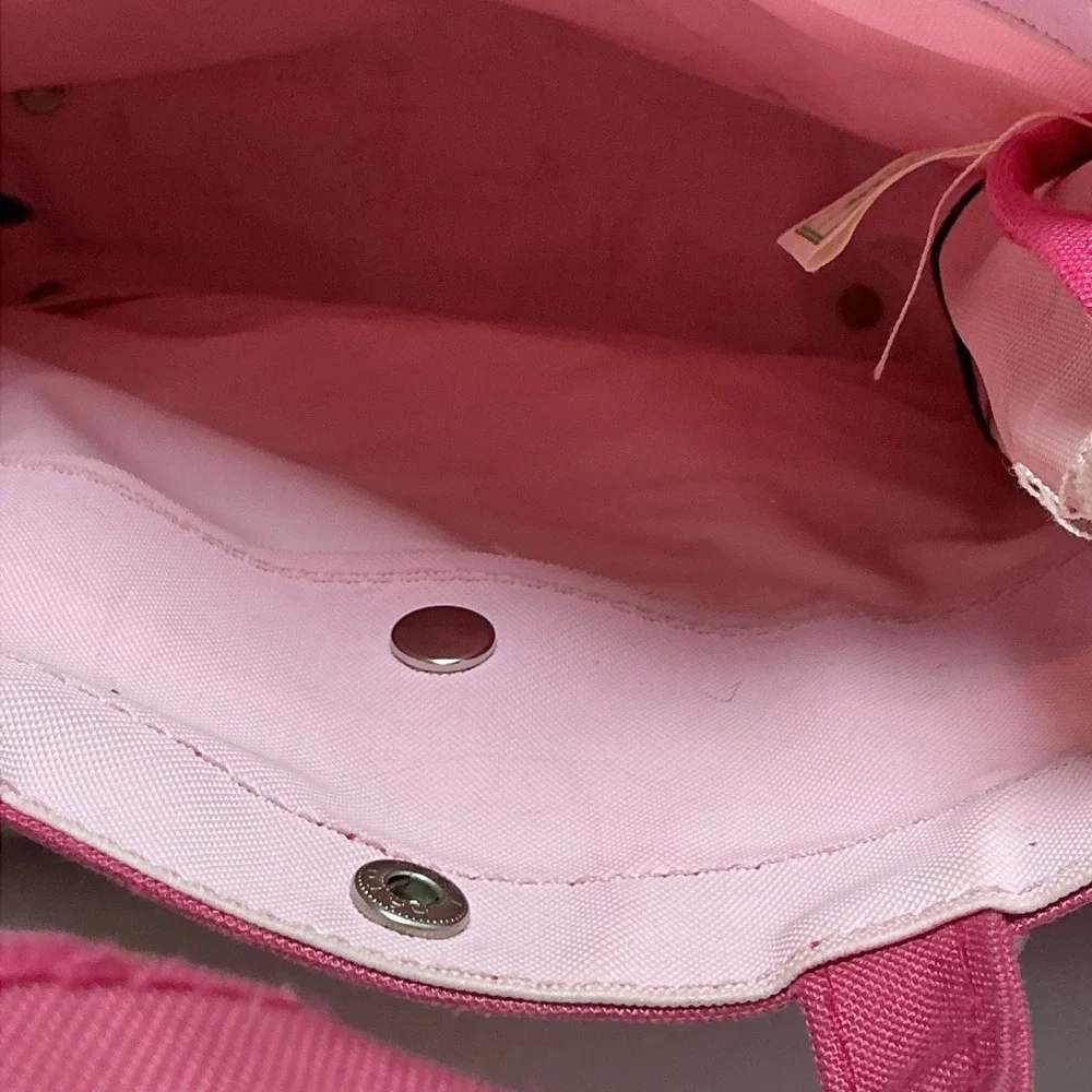 1983 Vintage Cabbage Patch Kids Doll Face Canvas Pink Bag Purse Tote Wallet Rare